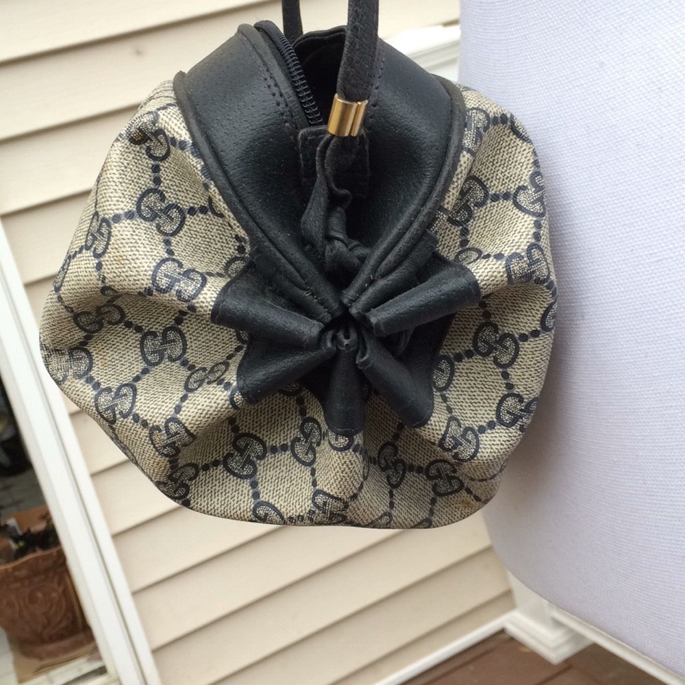 Vintage Gucci Monogram Bag - Mint Condition - Picture 6 of 8